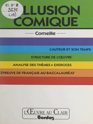 cover image of L'illusion comique, Corneille